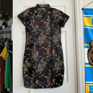 Chinese Dress Black